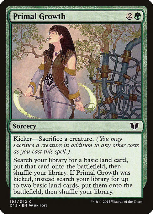 Primal Growth · Commander 2015 198/342