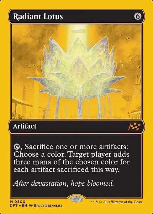 Radiant Lotus · Aetherdrift 500/553