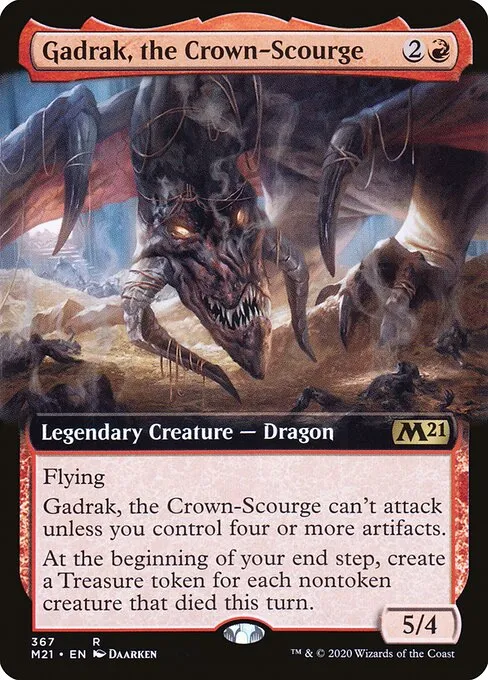 Gadrak, the Crown-Scourge · Core Set 2021 367/397