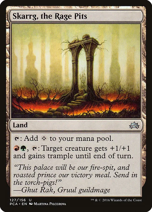 Skarrg, the Rage Pits · Planechase Anthology 127/156