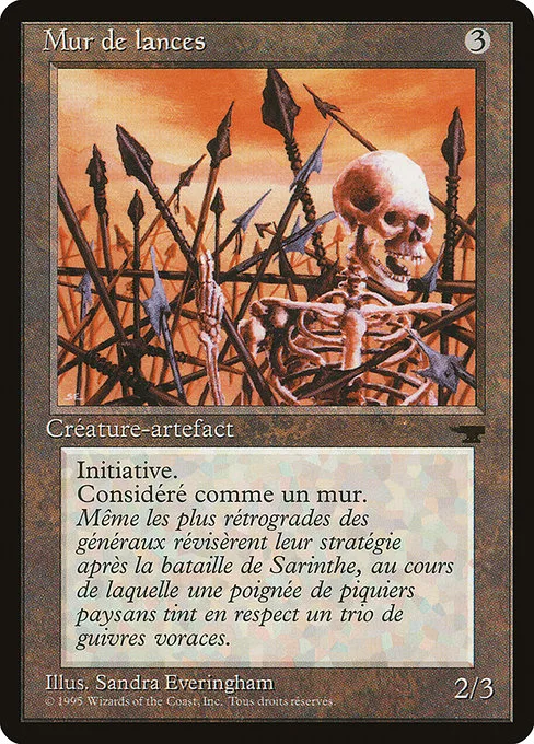 Wall of Spears · Renaissance 166/122