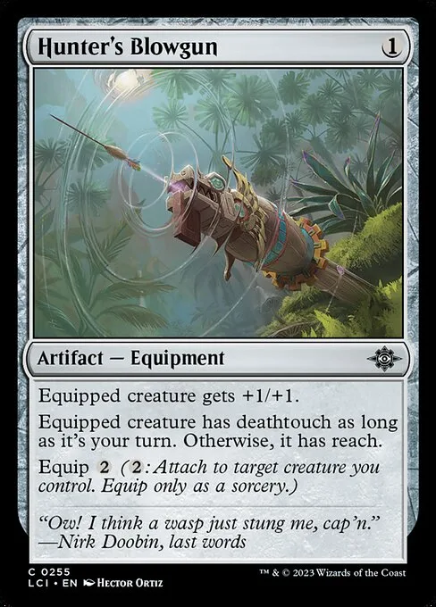 Hunter's Blowgun · The Lost Caverns of Ixalan 255/416