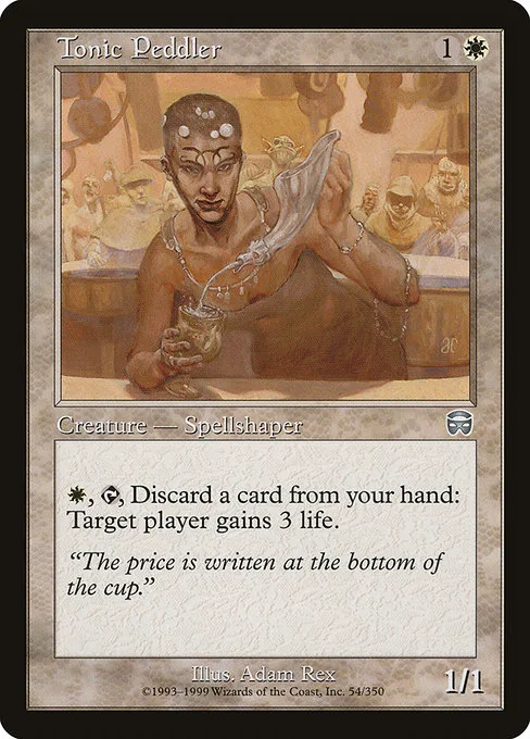Tonic Peddler · Mercadian Masques 54/350