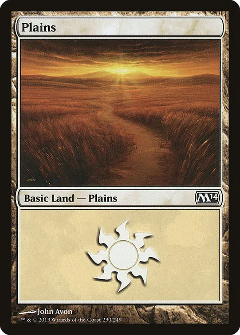 Plains · Magic 2014 230/249