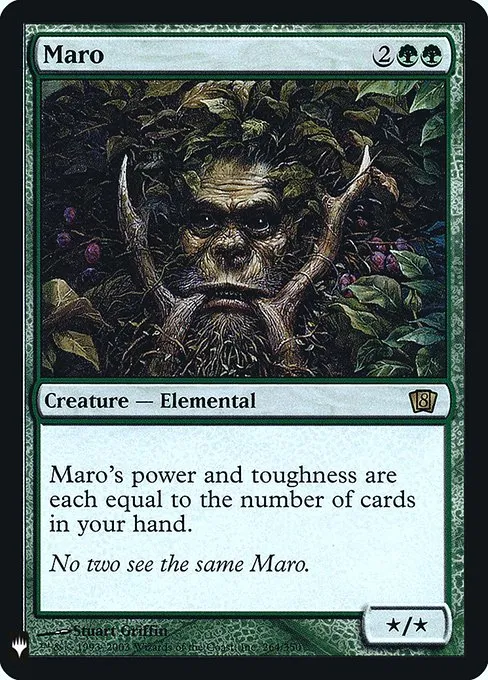 Maro · The List 8ED-264/5050
