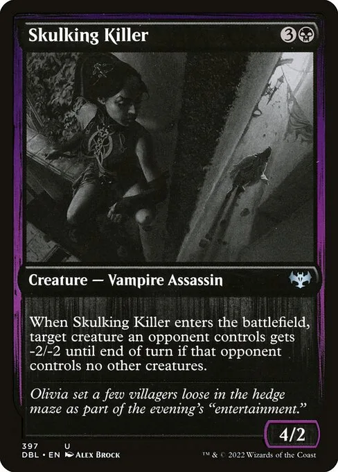 Skulking Killer · Innistrad: Double Feature 397/535