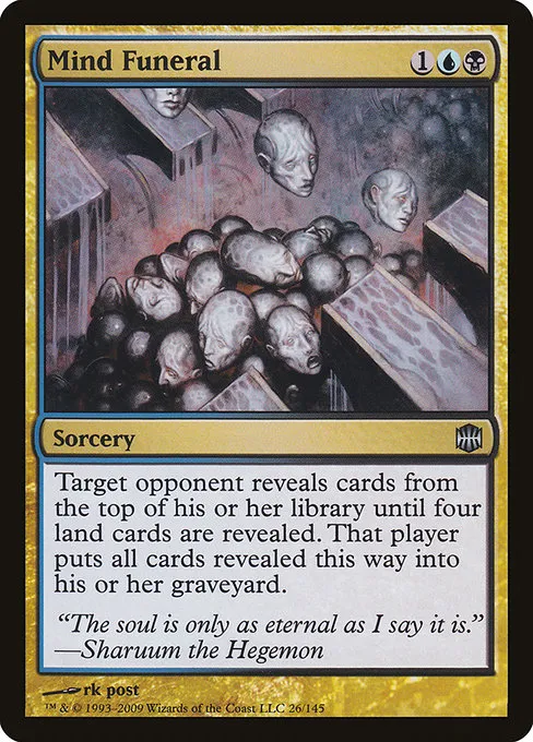 Mind Funeral · Alara Reborn 26/145