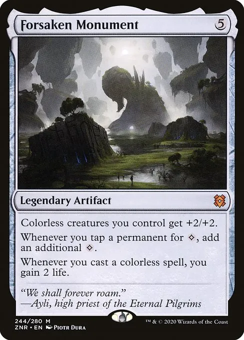 Forsaken Monument · Zendikar Rising 244/407