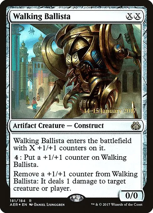 Walking Ballista · Aether Revolt Promos 181s/65