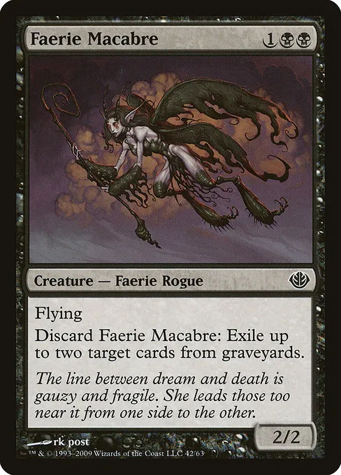 Faerie Macabre · Duel Decks: Garruk vs. Liliana 42/63