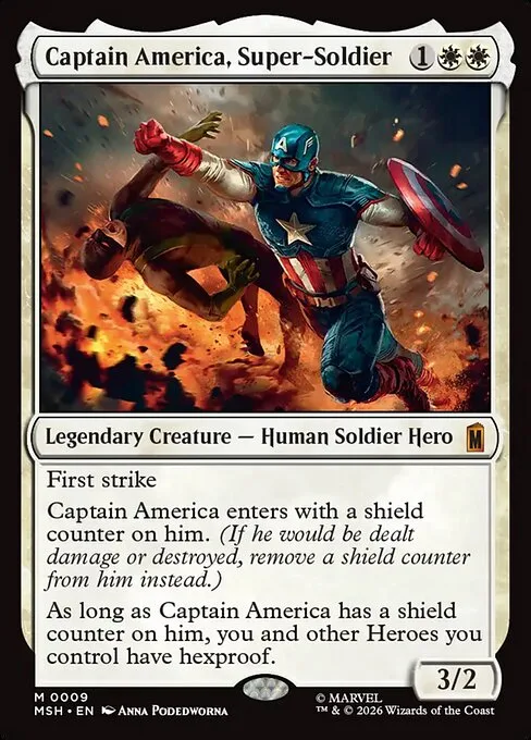 Captain America, Super-Soldier · Marvel Super Heroes 9/24