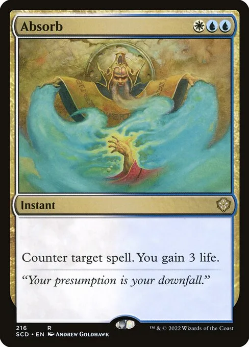 Absorb · Starter Commander Decks 216/352