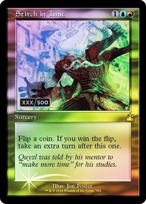 Stitch in Time · Ravnica Remastered 384z/531