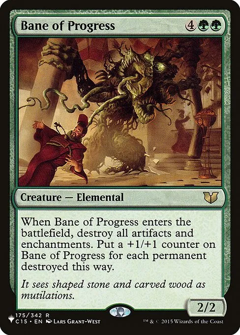 Bane of Progress · The List C15-175/5050
