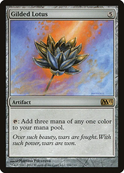 Gilded Lotus · Magic 2013 206/249