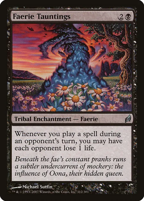 Faerie Tauntings · Lorwyn 112/301