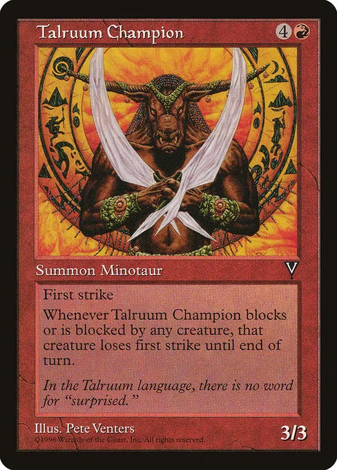 Talruum Champion · Visions 97/167