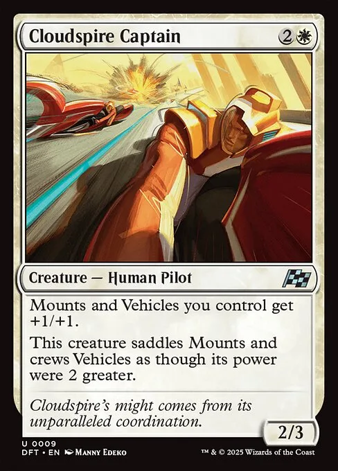 Cloudspire Captain · Aetherdrift 9/553