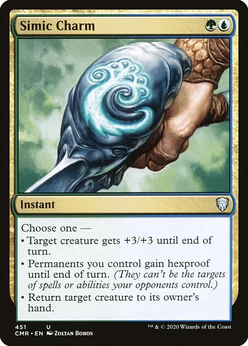 Simic Charm · Commander Legends 451/718