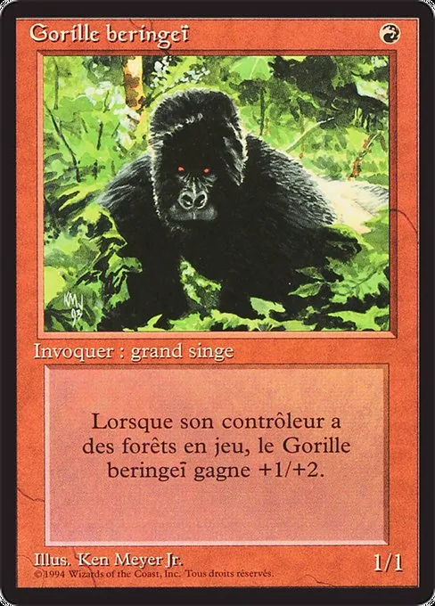 Kird Ape · Foreign Black Border 161/307