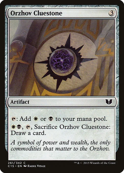 Orzhov Cluestone · Commander 2015 261/342