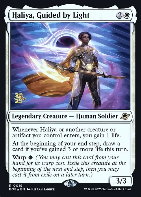 Haliya, Guided by Light · Edge of Eternities Promos 19s/160
