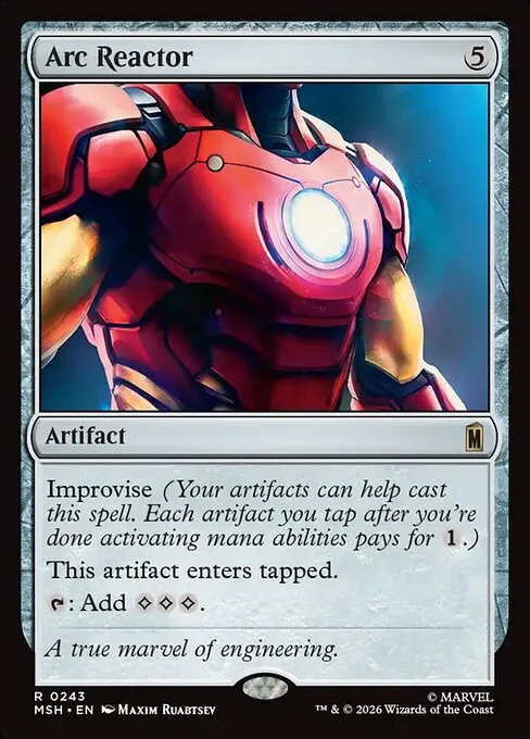 Arc Reactor · Marvel Super Heroes 243/24
