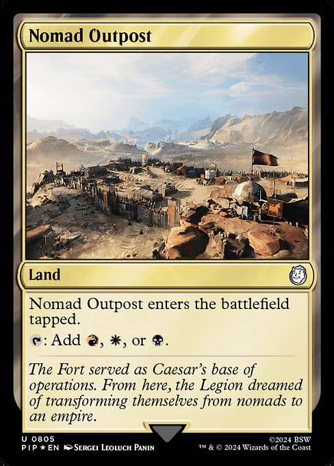 Nomad Outpost · Fallout 805/1068