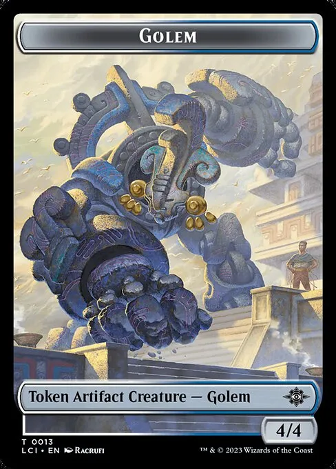 Golem · The Lost Caverns of Ixalan Tokens 13/19