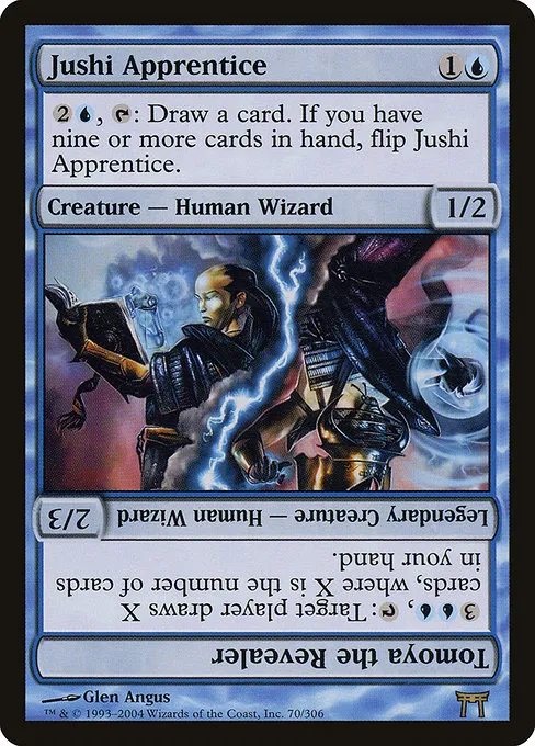 Jushi Apprentice // Tomoya the Revealer · Champions of Kamigawa 70/307