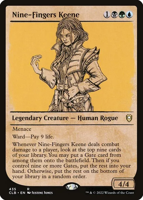 Nine-Fingers Keene · Commander Legends: Battle for Baldur's Gate 435/936