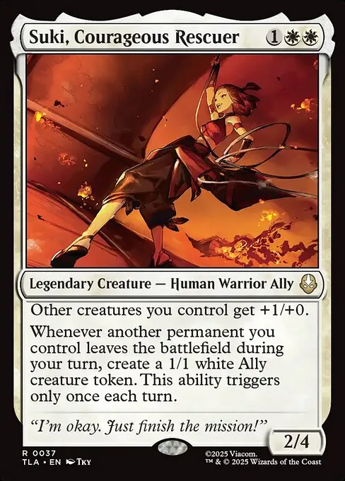 Suki, Courageous Rescuer · Avatar: The Last Airbender 37/394