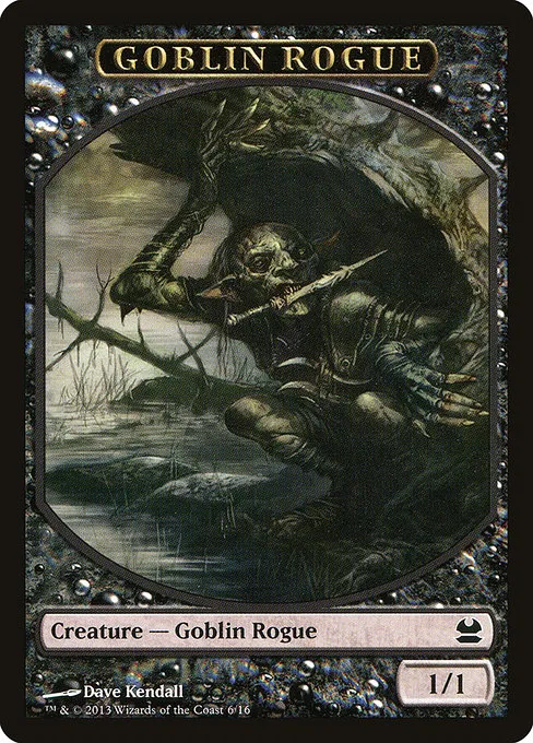 Goblin Rogue · Modern Masters Tokens 6/16