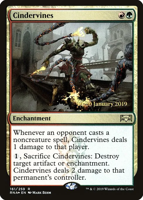 Cindervines · Ravnica Allegiance Promos 161s/81