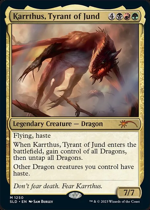 Karrthus, Tyrant of Jund · Secret Lair Drop 1250/2547