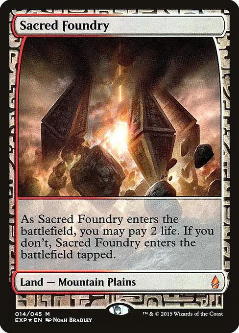Sacred Foundry · Zendikar Expeditions 14/45