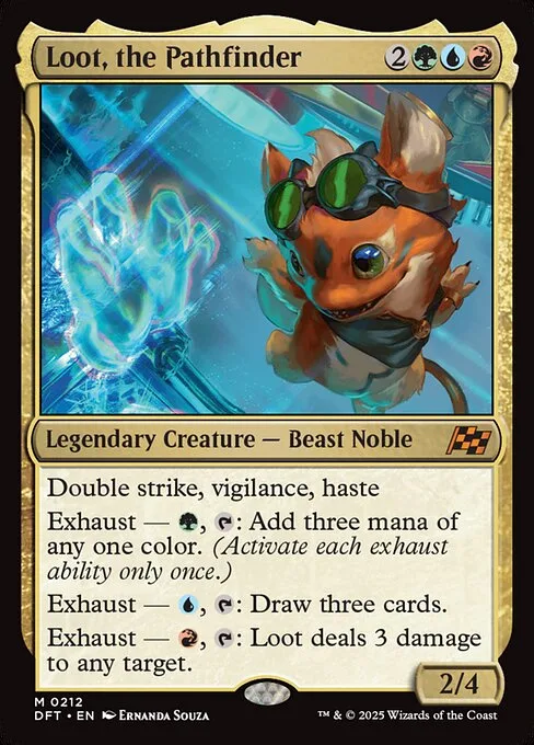 Loot, the Pathfinder · Aetherdrift 212/553