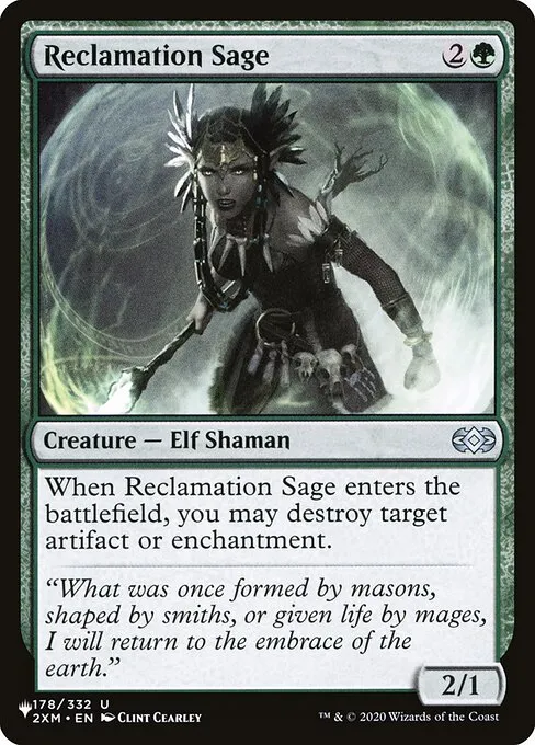 Reclamation Sage · The List 2XM-178/5050
