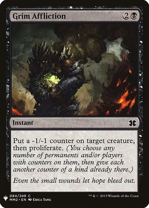 Grim Affliction · The List MM2-84/5050