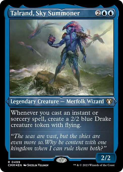 Talrand, Sky Summoner · Commander Masters 499/1067