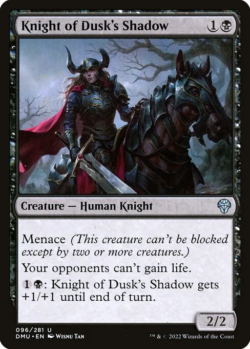 Knight of Dusk's Shadow · Dominaria United 96/453