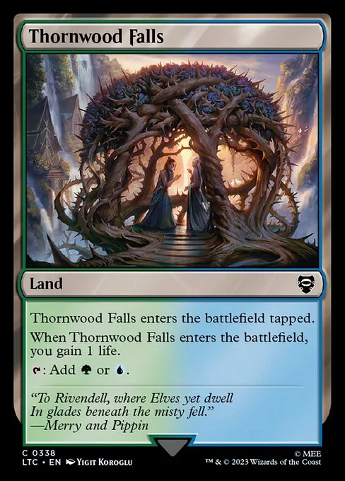 Thornwood Falls · Tales of Middle-earth Commander 338/591