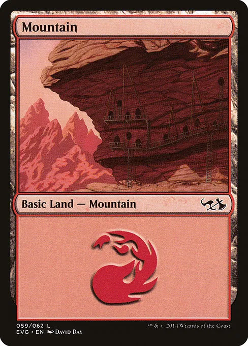 Mountain · Duel Decks Anthology: Elves vs. Goblins 59/62