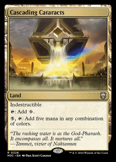 Cascading Cataracts · Modern Horizons 3 Commander 326/398
