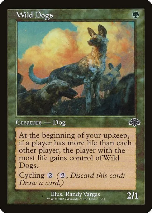 Wild Dogs · Dominaria Remastered 351/457