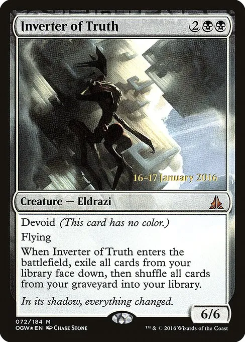 Inverter of Truth · Oath of the Gatewatch Promos 72s/65