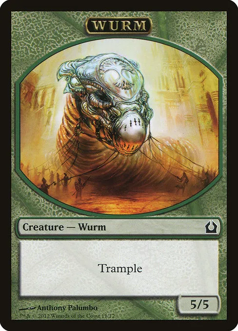 Wurm · Return to Ravnica Tokens 11/12