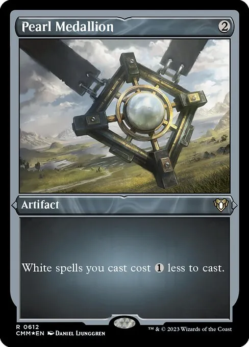 Pearl Medallion · Commander Masters 612/1067