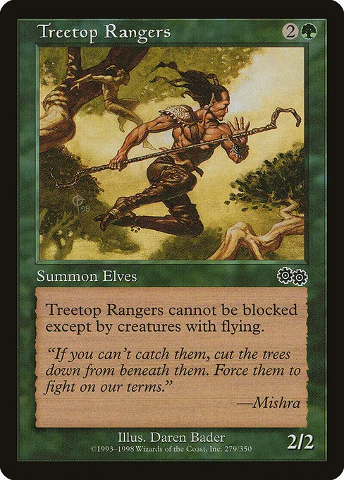 Treetop Rangers · Urza's Saga 279/357
