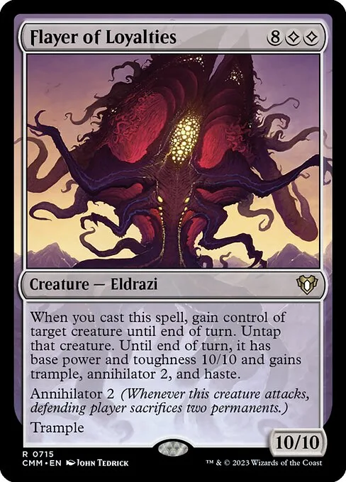 Flayer of Loyalties · Commander Masters 715/1067